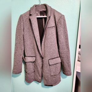 Wool blend jacket